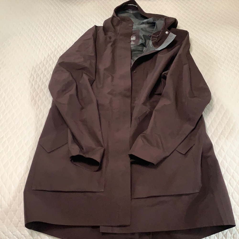 REI rain jacket
